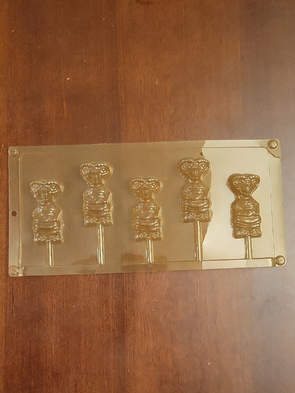 Vintage E.T. Plastic Candy Mold